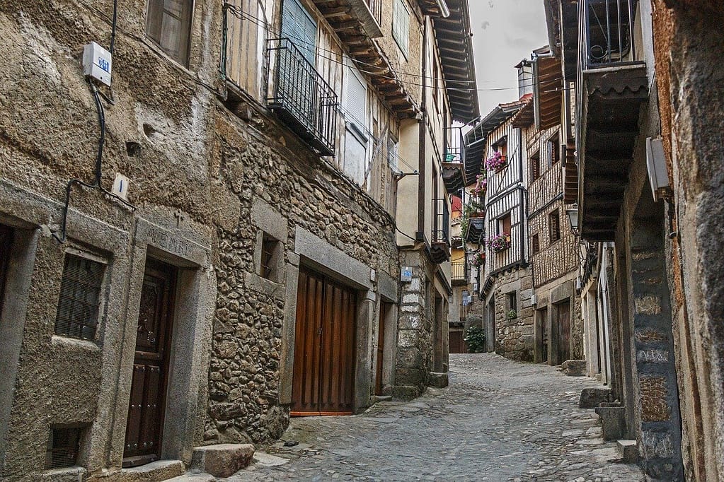 straatje in Salamanca