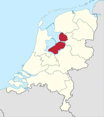 map flevoland