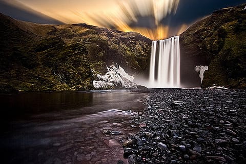 skogafoss IJsland
