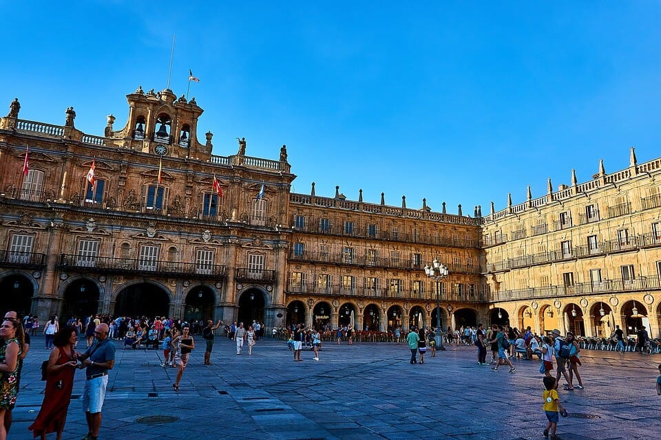 Plaza Major in Salamanca