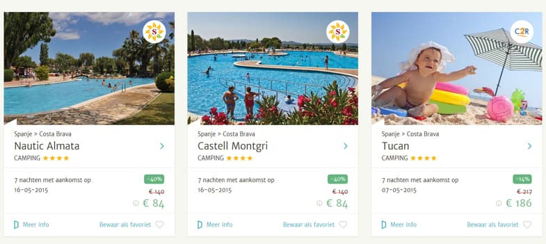 vacanselect in Spanje